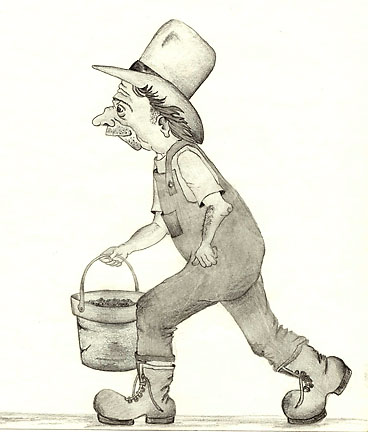 Farmer, ©1990 Judy Swallow