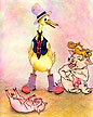 Goose Let Loose, ©1990 Judy Swallow