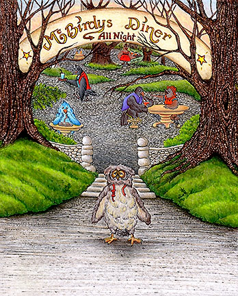 Ollie exhausted after work, ©2014 Judy Swallow